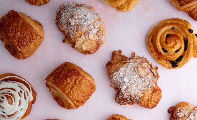 Croissants and other pastries from Hobbs House Bakery
